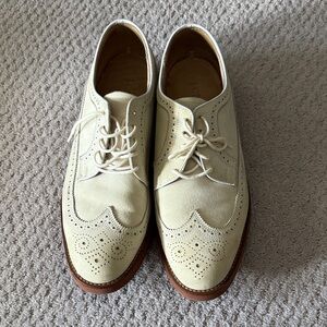 Classic Cream Brogue Men's Shoes (Cole Haan)